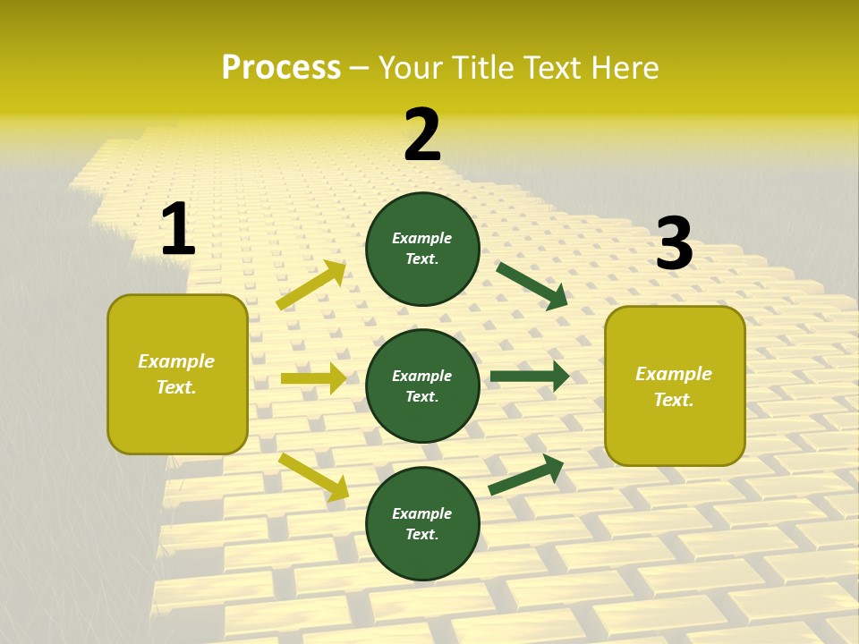 Ingot Contemplation Abundance PowerPoint Template