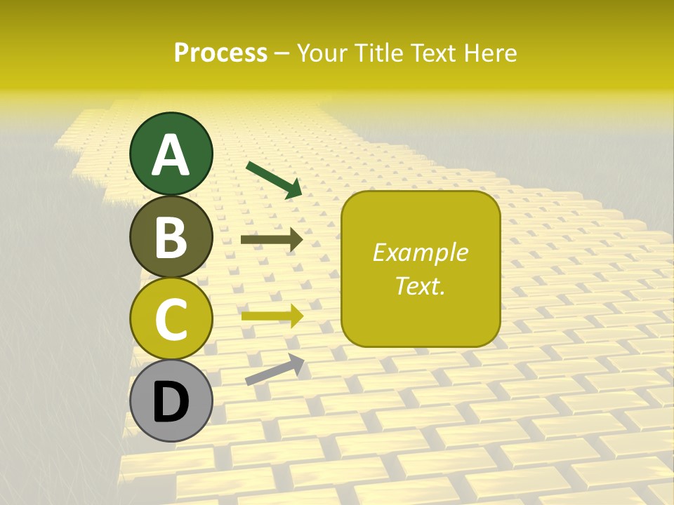 Ingot Contemplation Abundance PowerPoint Template