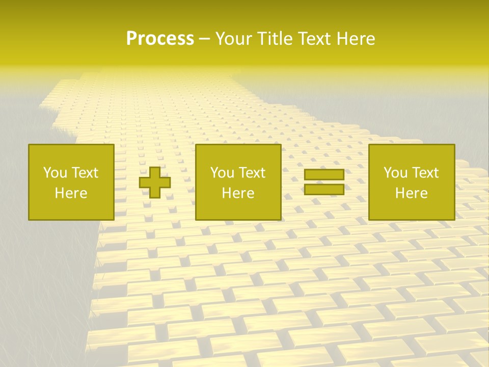 Ingot Contemplation Abundance PowerPoint Template