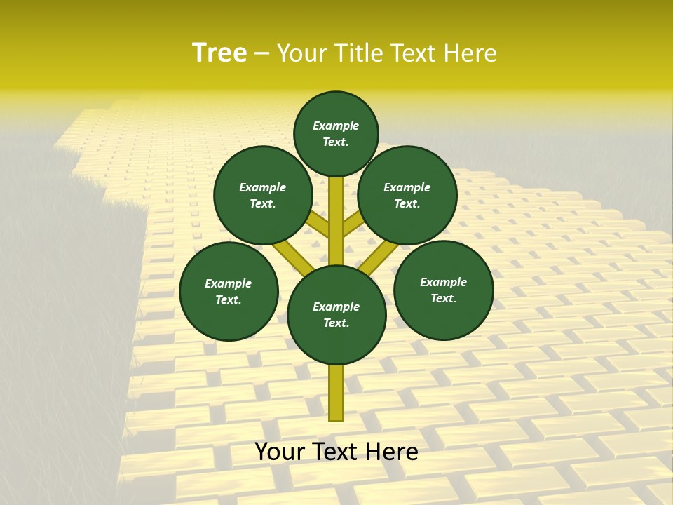 Ingot Contemplation Abundance PowerPoint Template