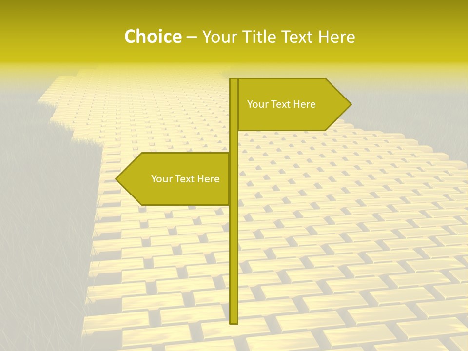 Ingot Contemplation Abundance PowerPoint Template
