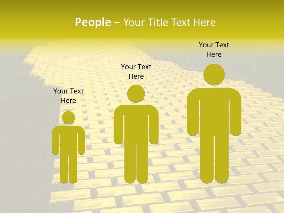 Ingot Contemplation Abundance PowerPoint Template