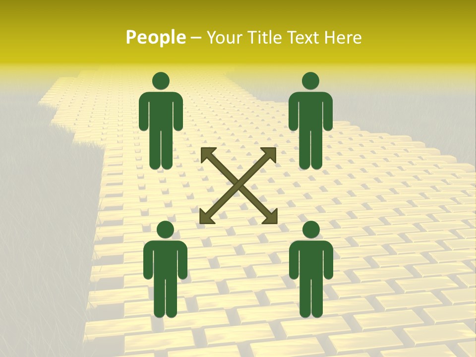 Ingot Contemplation Abundance PowerPoint Template