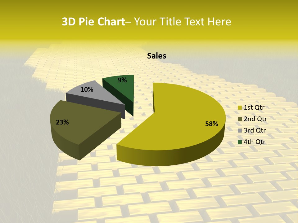Ingot Contemplation Abundance PowerPoint Template