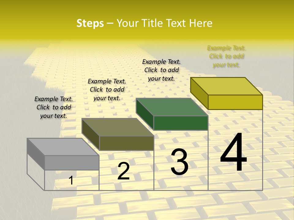 Ingot Contemplation Abundance PowerPoint Template