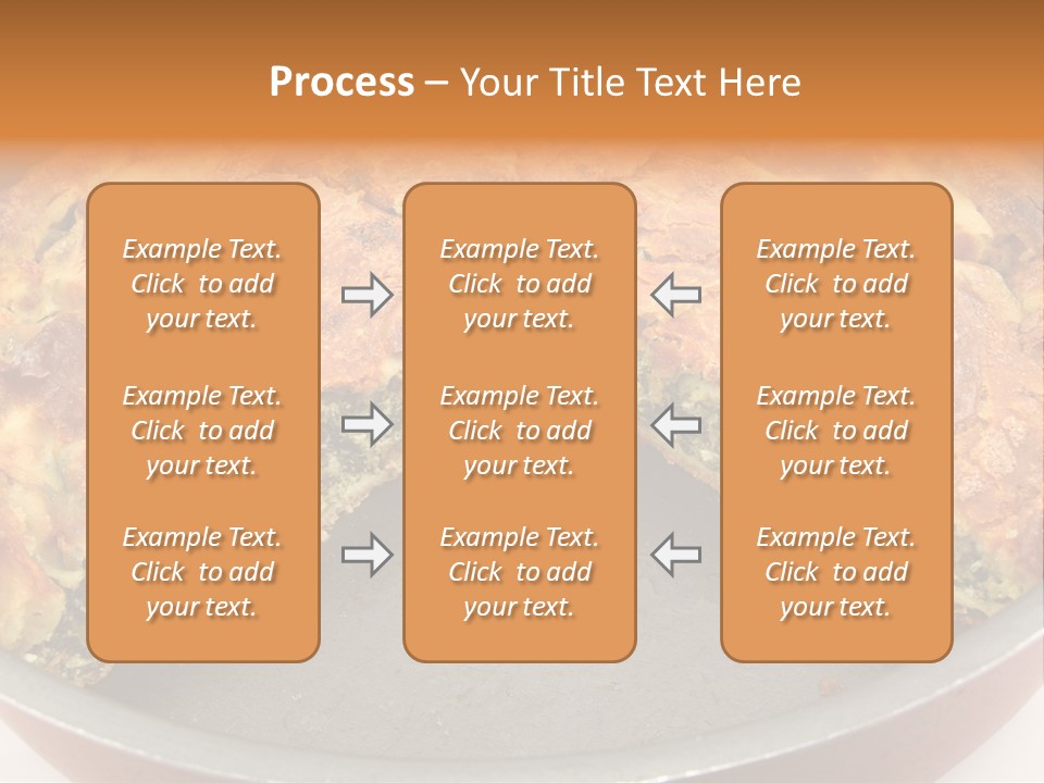 Filo Vegeterian Food Spinach PowerPoint Template