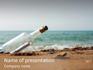 Summer Cork Land PowerPoint Template