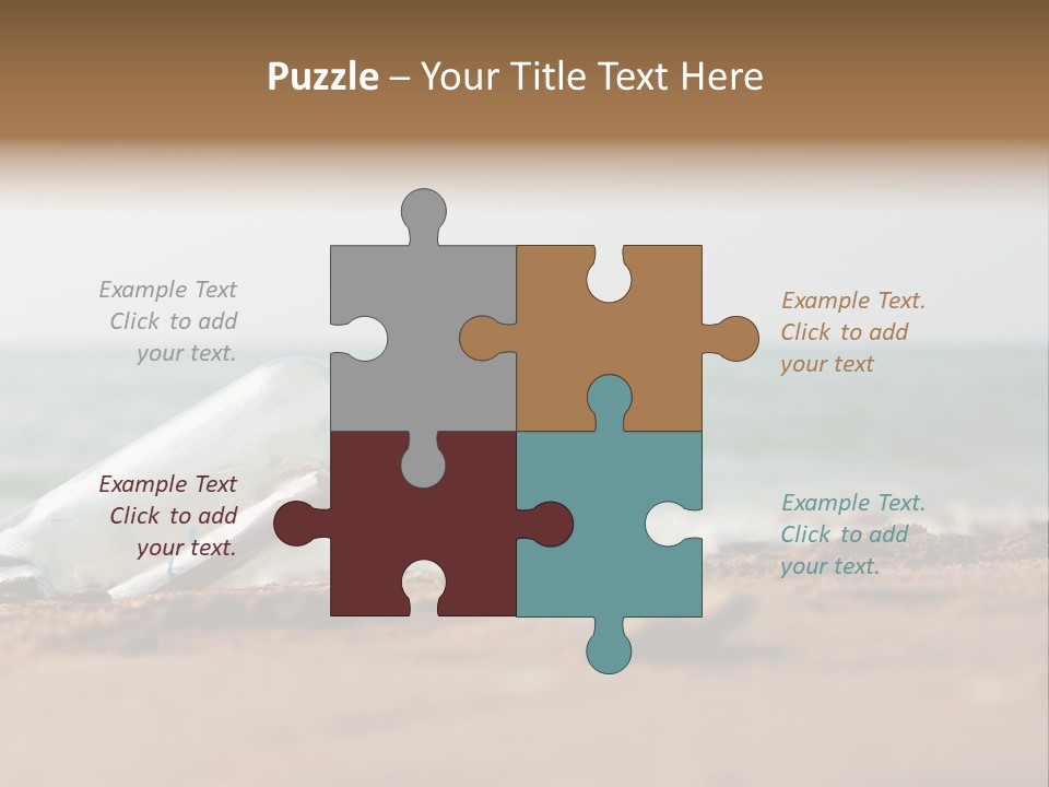 Summer Cork Land PowerPoint Template