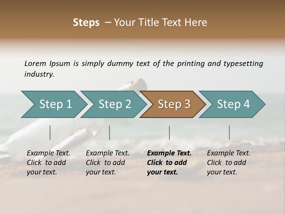 Summer Cork Land PowerPoint Template