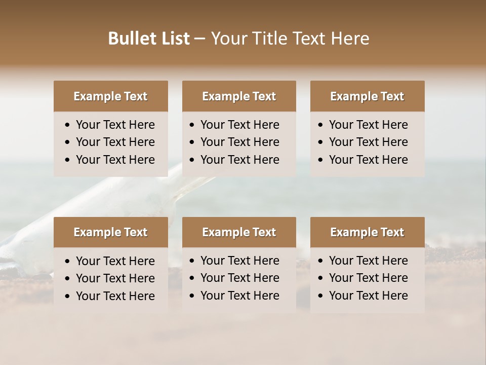 Summer Cork Land PowerPoint Template
