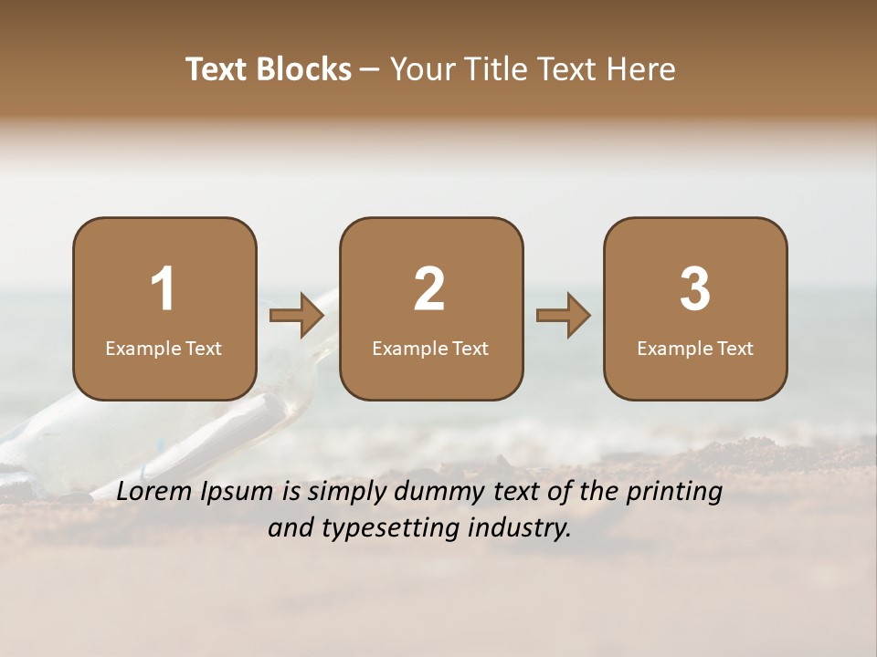 Summer Cork Land PowerPoint Template