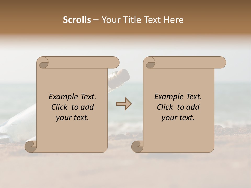 Summer Cork Land PowerPoint Template