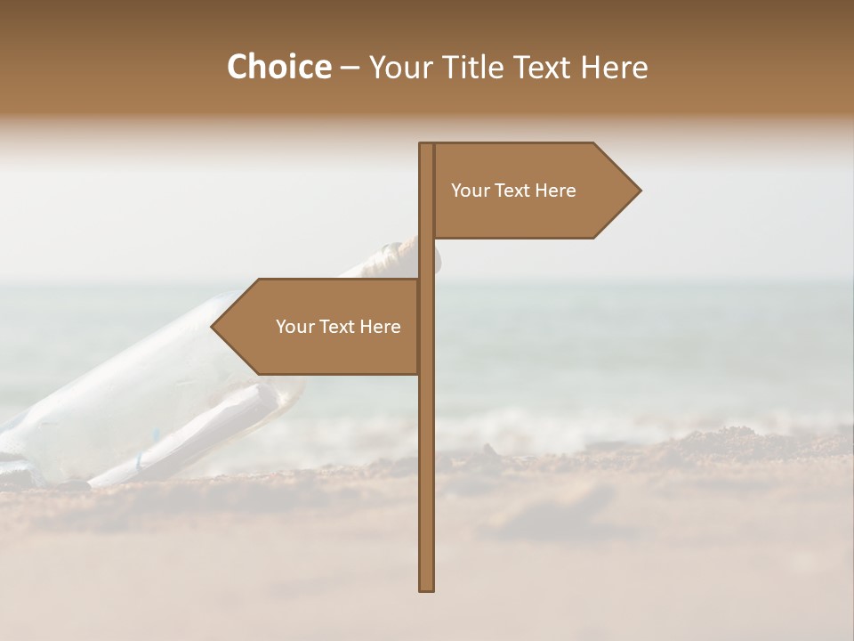 Summer Cork Land PowerPoint Template