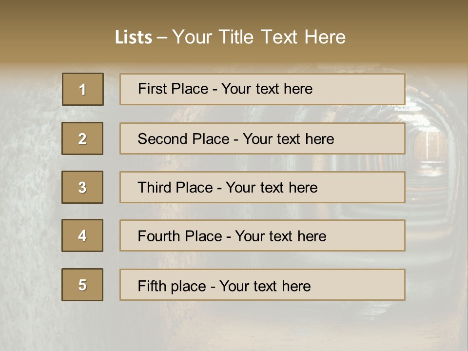 Drift Stone Exploration PowerPoint Template