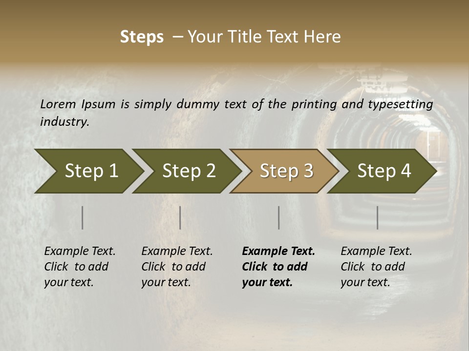 Drift Stone Exploration PowerPoint Template