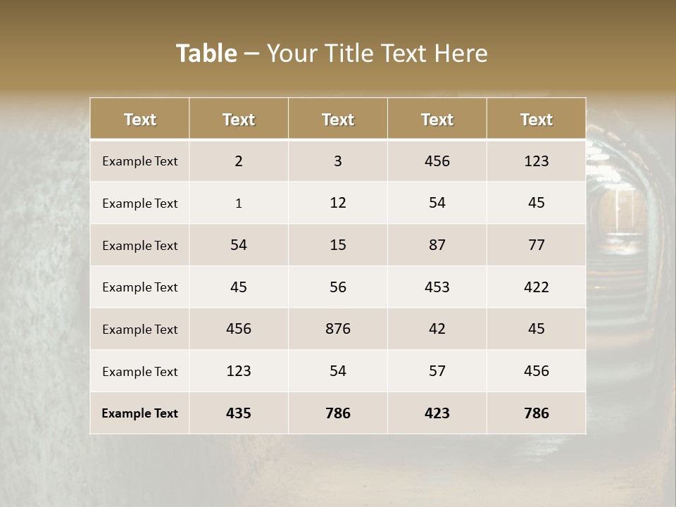 Drift Stone Exploration PowerPoint Template