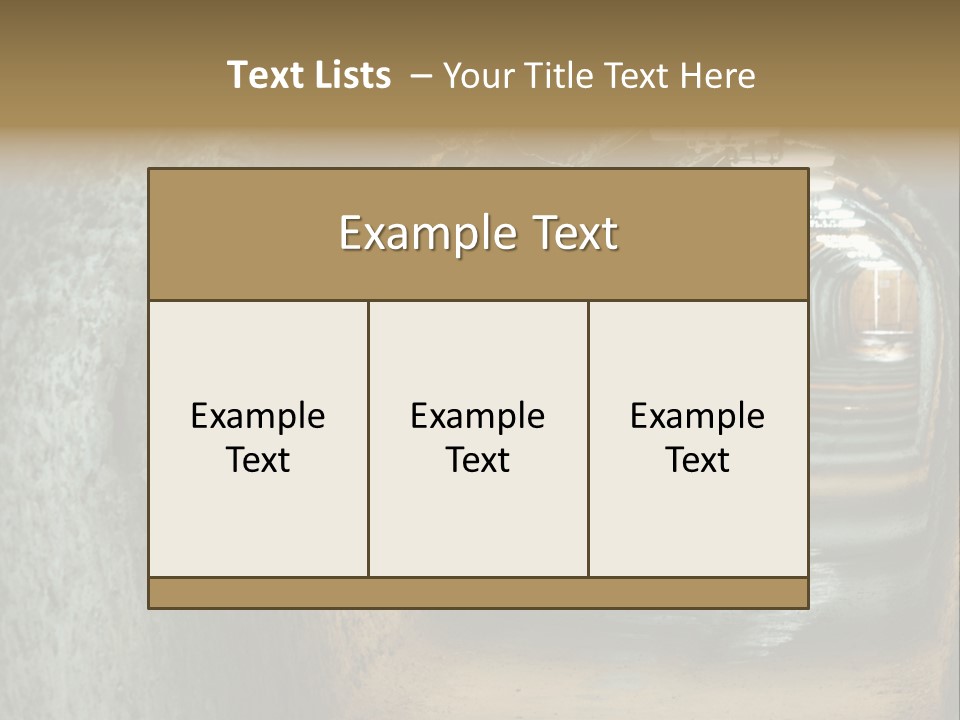 Drift Stone Exploration PowerPoint Template