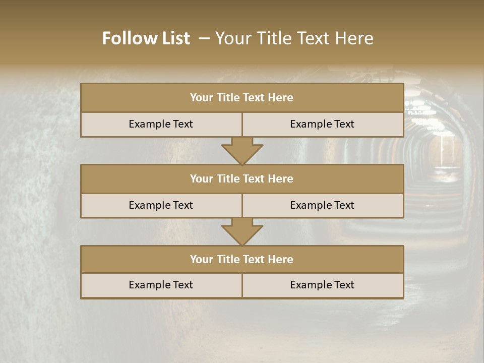 Drift Stone Exploration PowerPoint Template