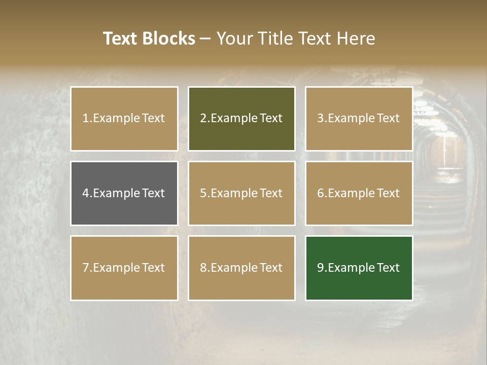 Drift Stone Exploration PowerPoint Template