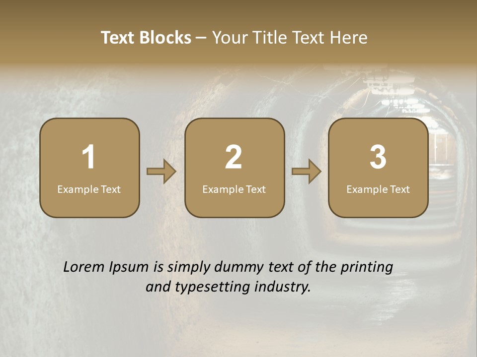 Drift Stone Exploration PowerPoint Template