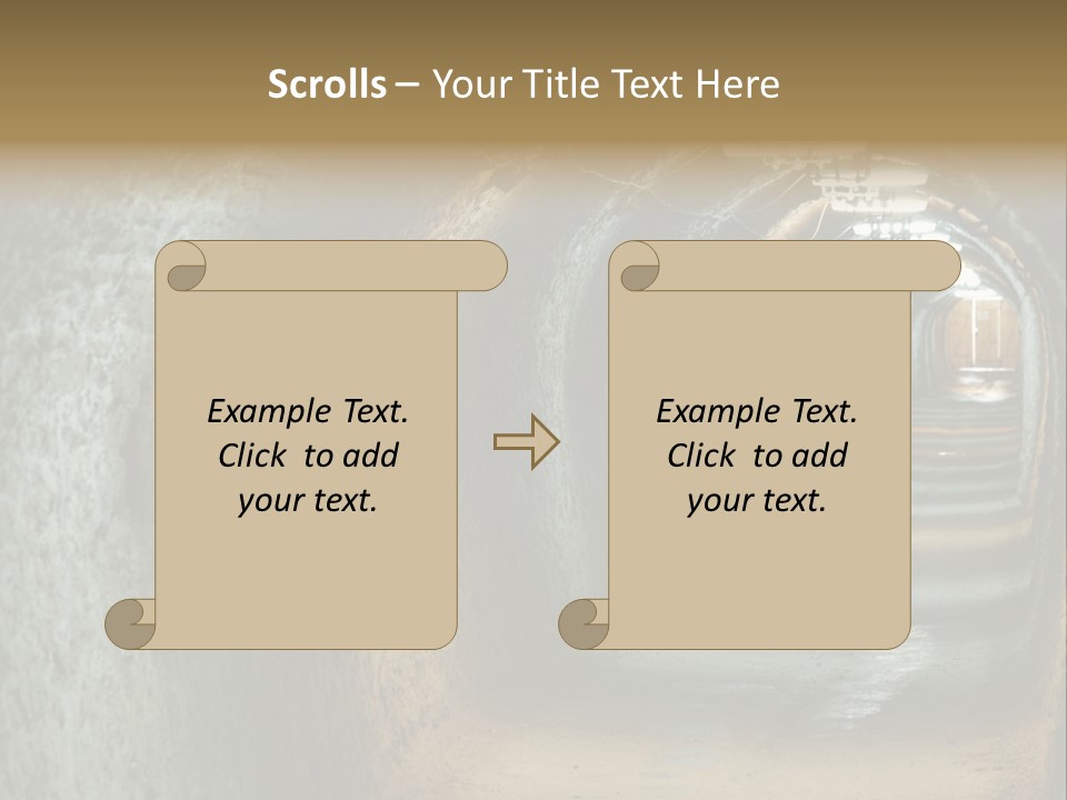 Drift Stone Exploration PowerPoint Template