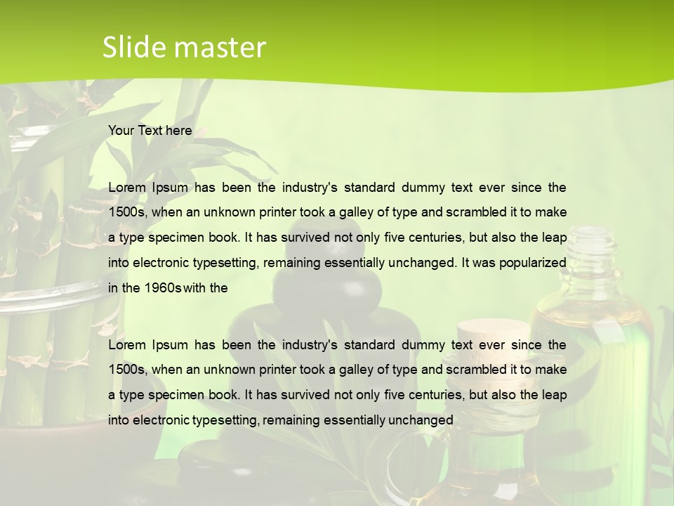 Pyramid Beauty Therapy PowerPoint Template