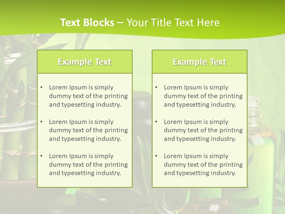 Pyramid Beauty Therapy PowerPoint Template