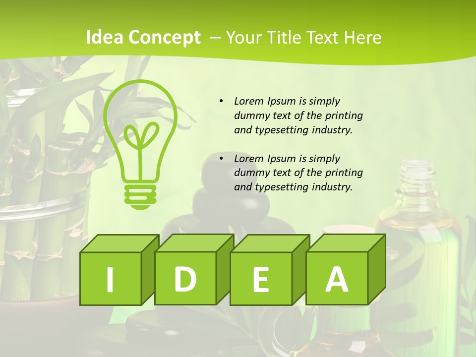 Pyramid Beauty Therapy PowerPoint Template