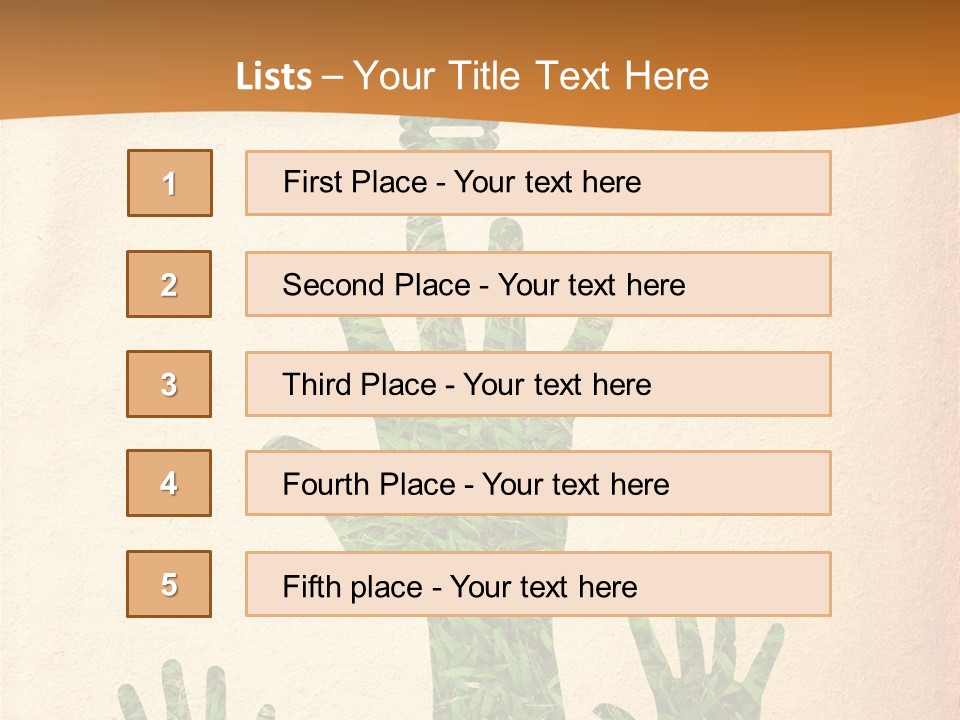 Environment Concept Growth PowerPoint Template