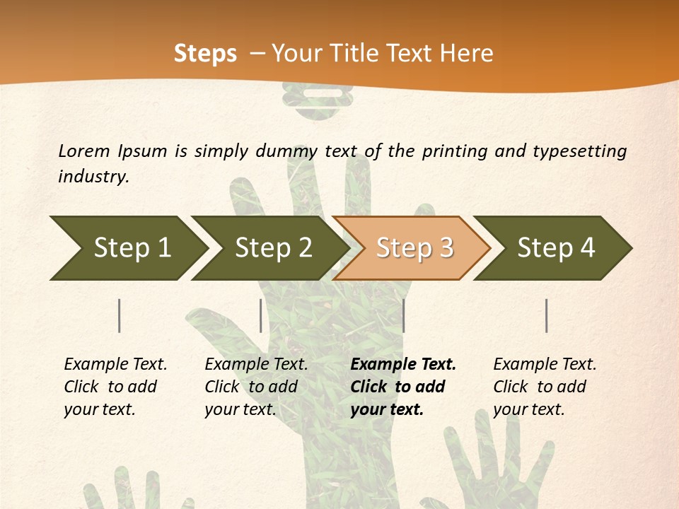 Environment Concept Growth PowerPoint Template