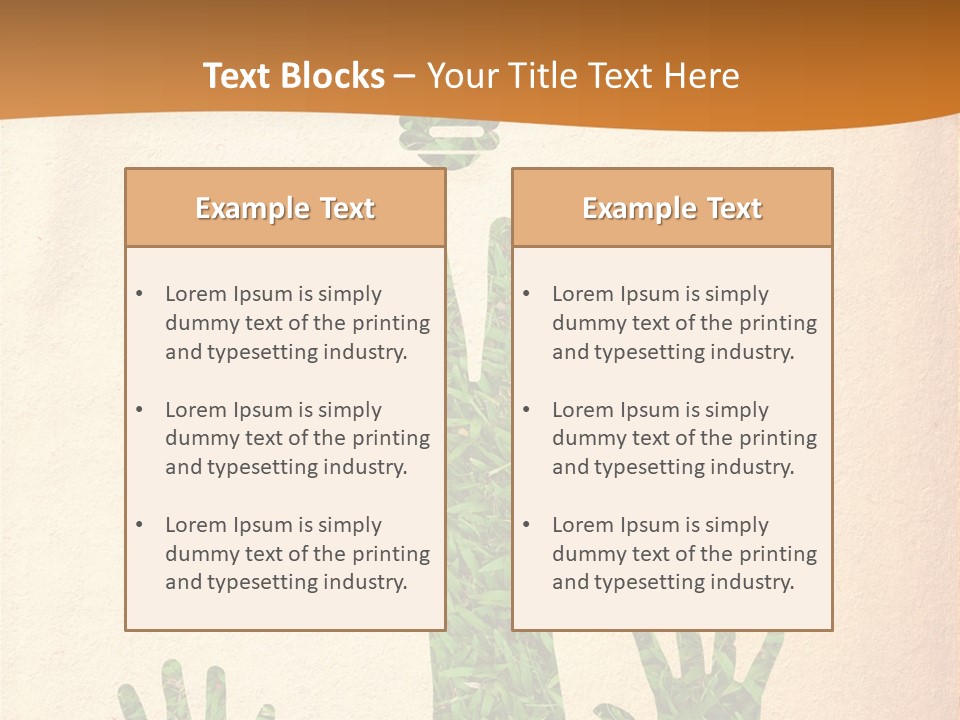 Environment Concept Growth PowerPoint Template