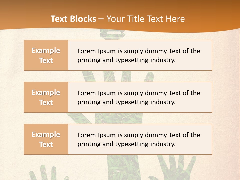 Environment Concept Growth PowerPoint Template