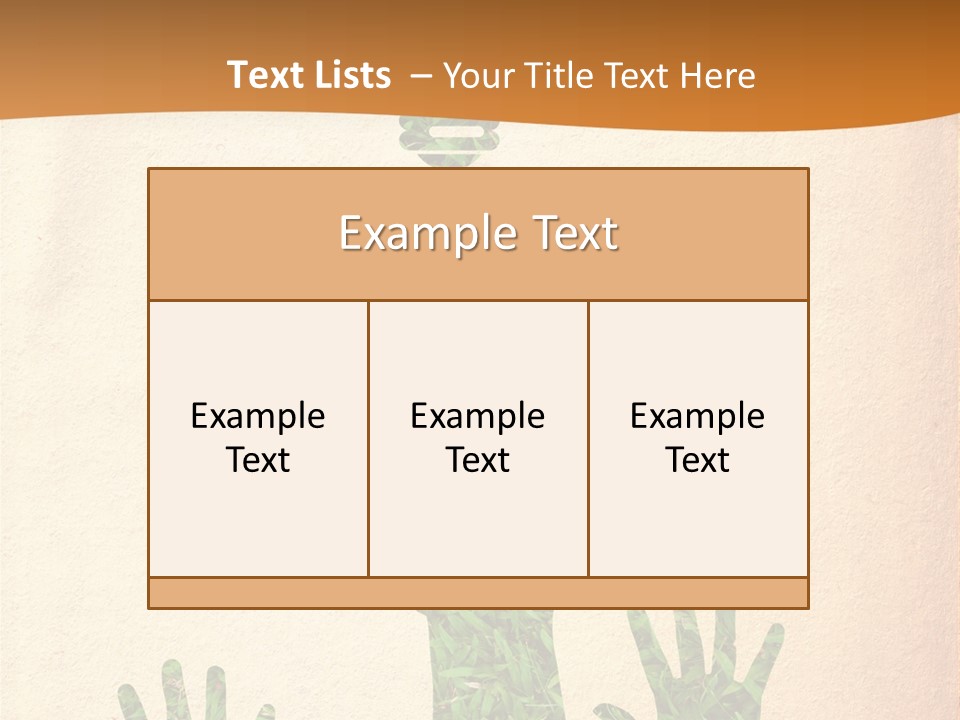 Environment Concept Growth PowerPoint Template