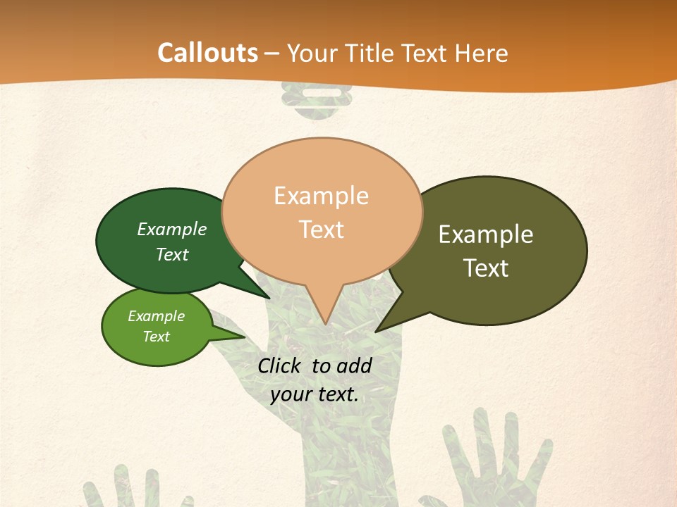 Environment Concept Growth PowerPoint Template