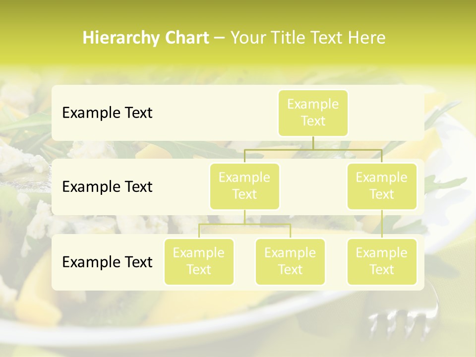 Food Calorie Cut PowerPoint Template