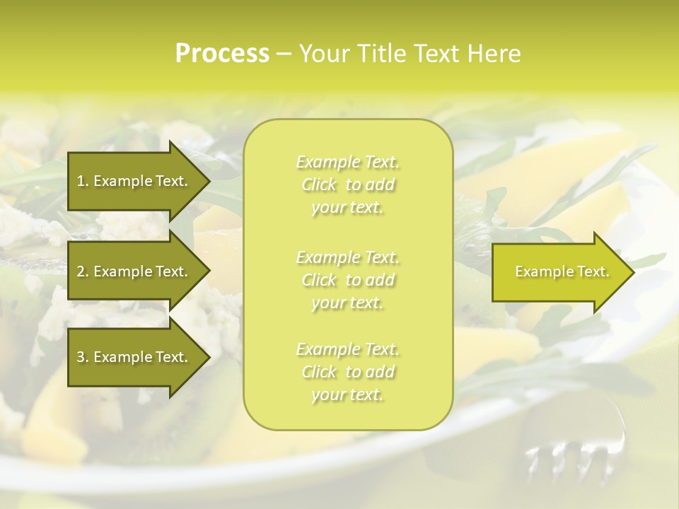 Food Calorie Cut PowerPoint Template