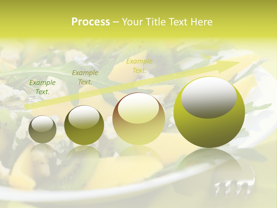 Food Calorie Cut PowerPoint Template