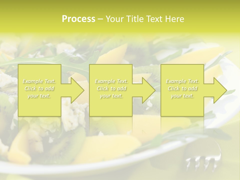 Food Calorie Cut PowerPoint Template