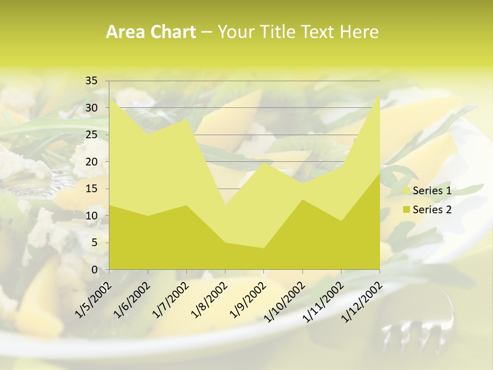 Food Calorie Cut PowerPoint Template
