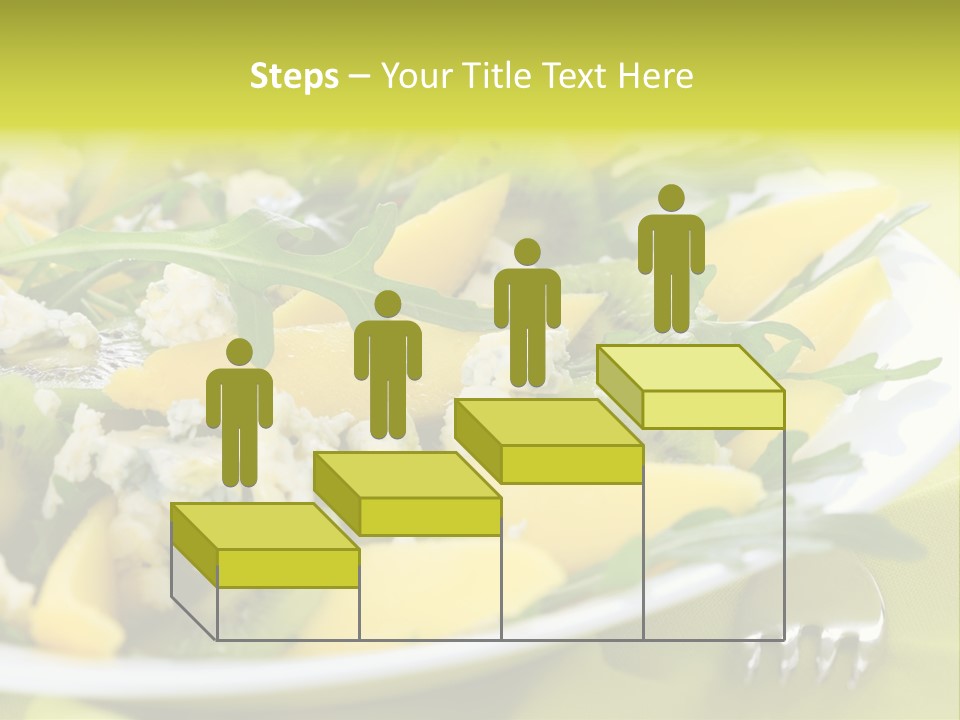 Food Calorie Cut PowerPoint Template