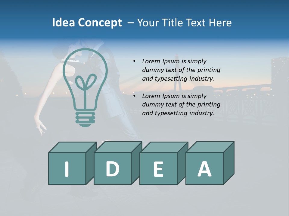 Performer Entertainment Old PowerPoint Template