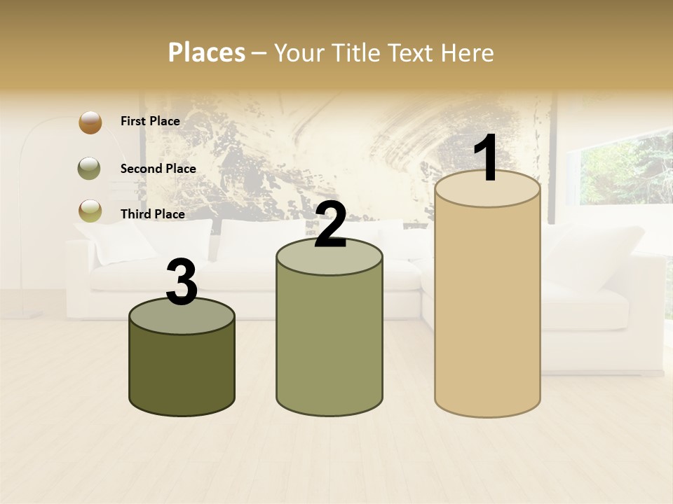 Residential Interior Contemporary PowerPoint Template