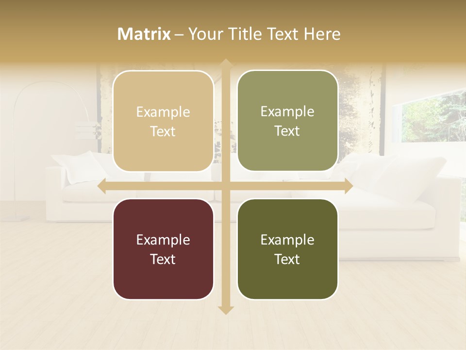 Residential Interior Contemporary PowerPoint Template