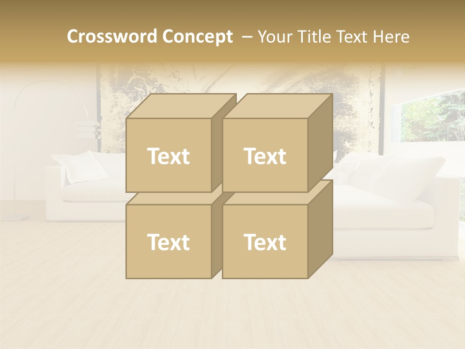 Residential Interior Contemporary PowerPoint Template