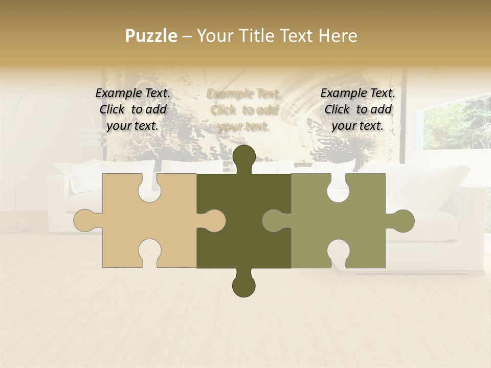 Residential Interior Contemporary PowerPoint Template