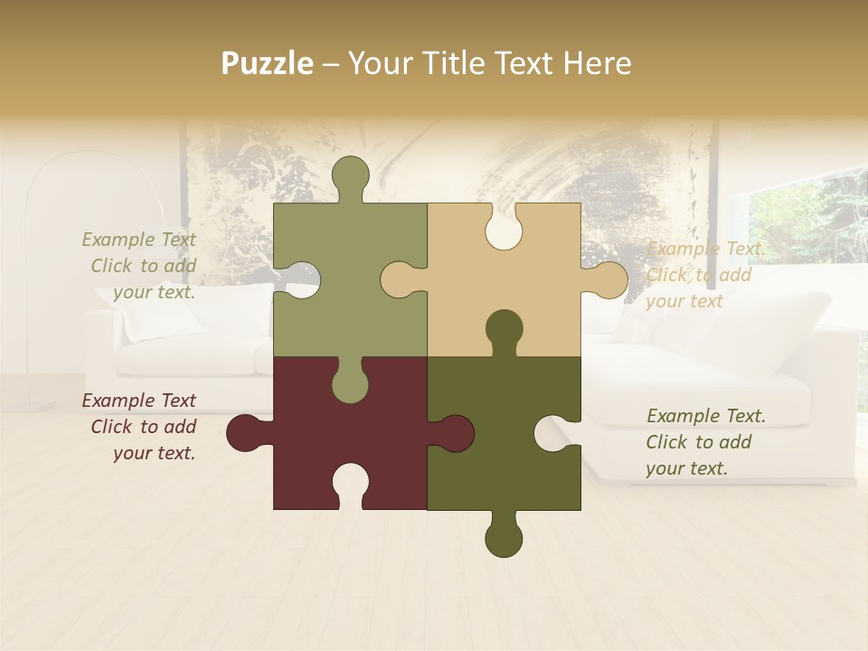 Residential Interior Contemporary PowerPoint Template