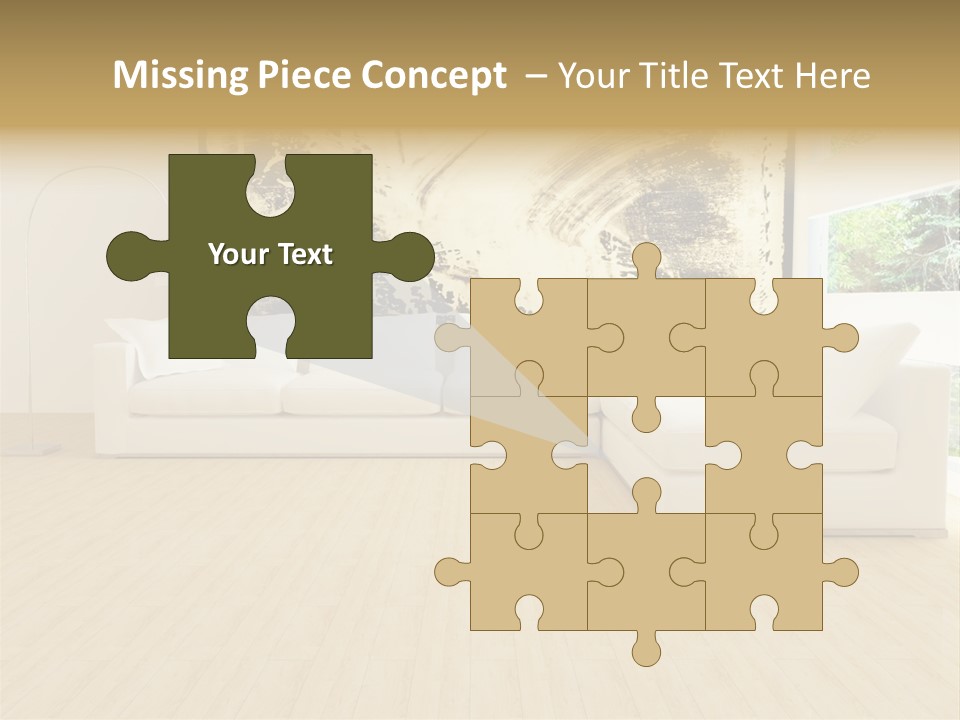 Residential Interior Contemporary PowerPoint Template