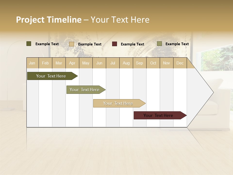 Residential Interior Contemporary PowerPoint Template