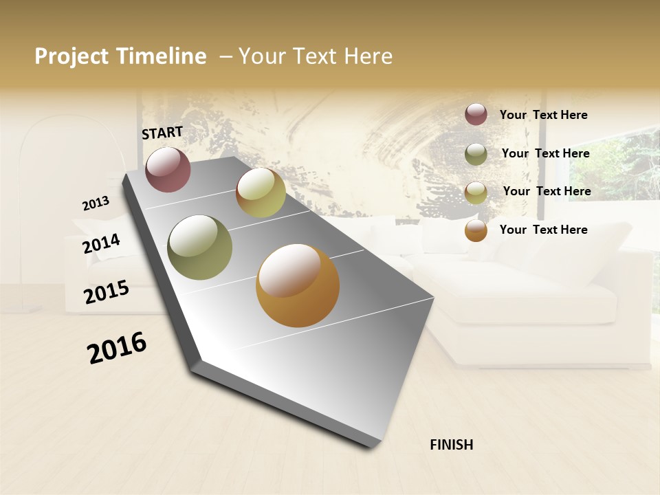 Residential Interior Contemporary PowerPoint Template