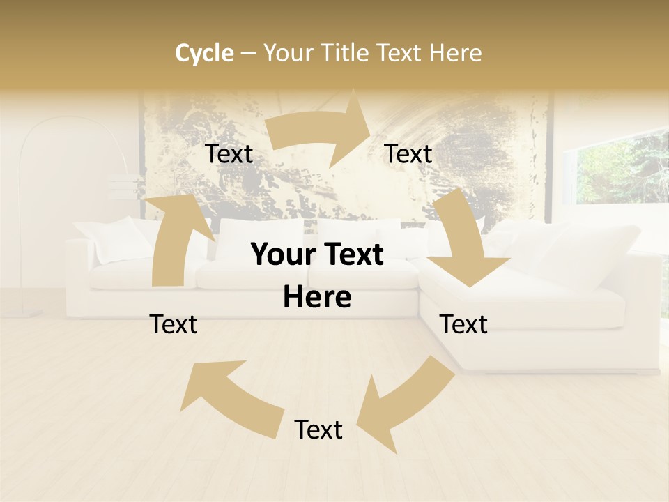 Residential Interior Contemporary PowerPoint Template